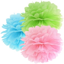 Pompoms en papier