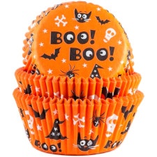 Picots et capsules pour cupcakes d'Halloween