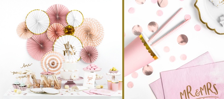  Décoration So Sweet pour mariages - Les classiques pour la table 1