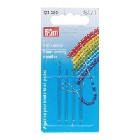 Aiguilles pour coudre des perles n° 10 et 12 - Prym - 4 unités