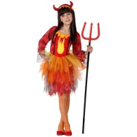 Costume de diablesse chic pour fille