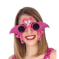 Lunettes flamant rose