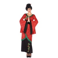 Costume de geisha dragon pour femme