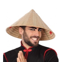 Chapeau Vietnamien en paille