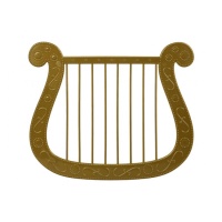 Lyre de 27 x 22 cm