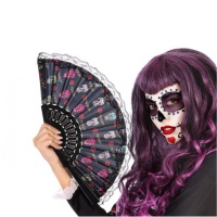 Éventail de Catrina