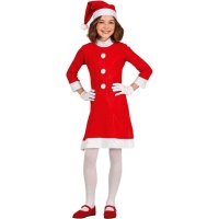 Costume de Mère Noël pour filles