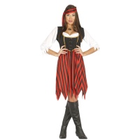 Costume de pirate corsaire pour femme