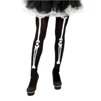 Collants de squelette pour Halloween