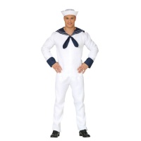 Déguisement de marin naval bleu pour homme