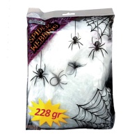 Toile d'araignée blanche - 228 gr