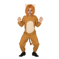 Déguisement de lion avec capuche pour enfants