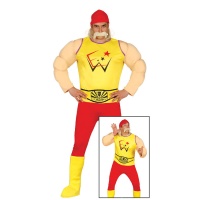 Costume de Hulk Hogan musclé pour adulte