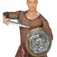 Bouclier et épée de gladiateur