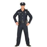 Costume de policier classique pour homme