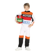 Costume de pilote de course pour enfant