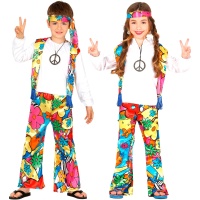 Costume hippie avec motif enfantin