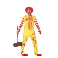 Costume de clown McKiller pour homme