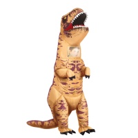 Costume de dinosaure T-Rex gonflable pour adulte