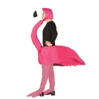 Déguisement de flamant rose pour adulte