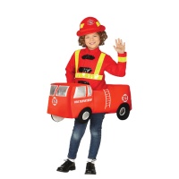 Déguisement de camion de pompiers pour enfant