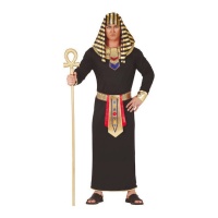 Costume de pharaon égyptien avec tunique pour homme