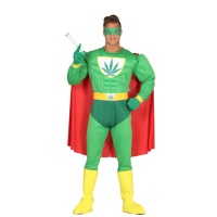 Costume de super-héros marijuana pour homme