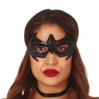 Masque de super-héros noir