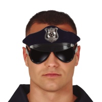 Lunettes noires de policier