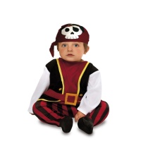 Déguisement de pirate avec foulard pour bébé