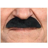 Moustache noir moyen