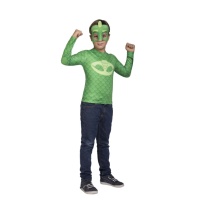 T-shirt déguisement de PJ Masks Gekko pour enfants