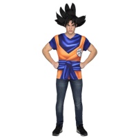 T-shirt déguisement de Son Goku pour homme