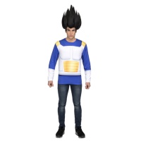 T-shirt déguisement de Vegeta pour homme