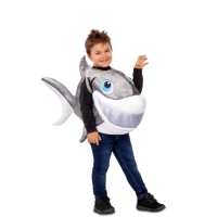 Costume de requin souriant pour bébé