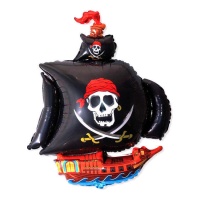 Ballon bateau pirate de 103 x 78 cm