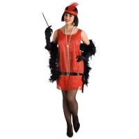 Costume de cabaret rouge