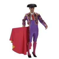 Déguisement de torero lilas pour homme