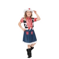 Costume de Miss Wild West pour filles