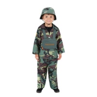 Costume de parachutiste militaire pour enfant