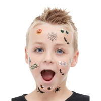 Tatouages temporaires d'Halloween pour enfants