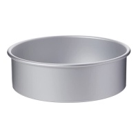 Moule rond en aluminium de 27,9 x 27,9 x 10 cm - PME