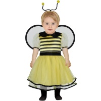 Costume d'abeille avec robe pour bébé