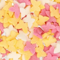 Paillettes en forme de papillons de 50 g - FunCakes