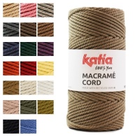 Corde en macramé de 5 mm - Katia - 500 g