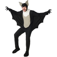 Costume de chauve-souris noire pour adulte