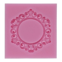 Moule en silicone de Cadre 1 de 5,5 x 6 cm - Artis decor