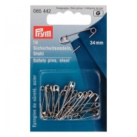 Épingle de sûreté 3,4 cm - Prym - 16 unités