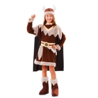 Costume de viking nordique pour fille