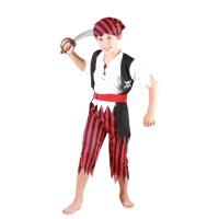 Déguisement de pirate berbère avec chapeau pour enfant